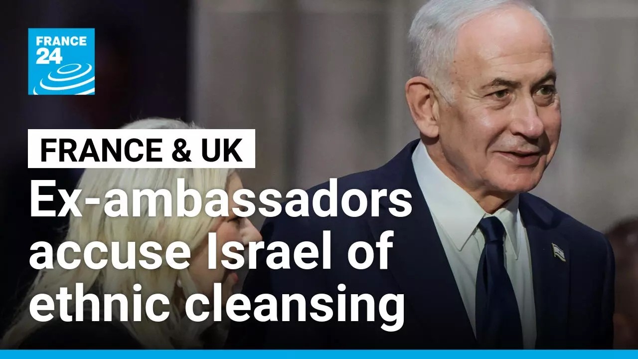 102 former French and British ambassadors accuse Israel of ethnic cleansing • FRANCE 24 English