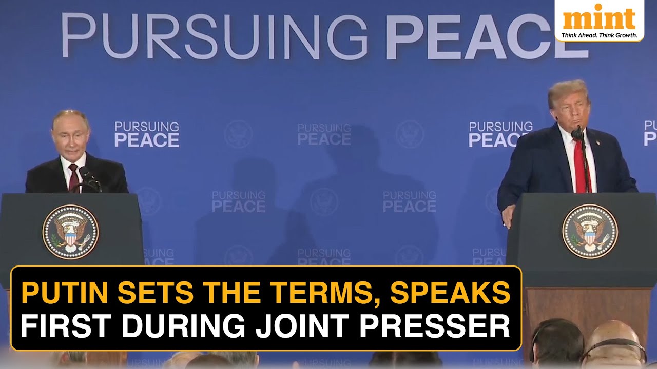 Full Video Of Putin-Trump Presser In English: Putin Stuns World By Speaking First On American Soil