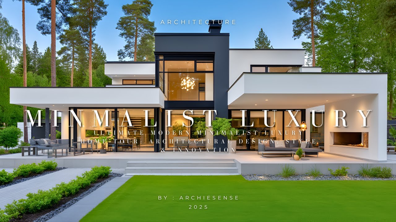 Luxury Minimalist House Tour 2025: Modern Architecture, Innovation ...