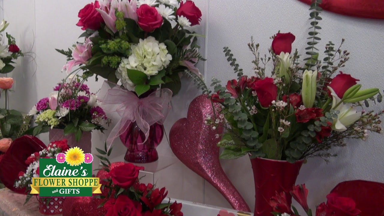 Elaine's Flower Shoppe Valentine's Day 2020 YouTube