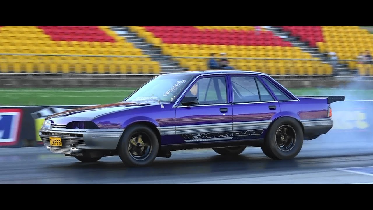 TEMPER MAATOUKS RACING VL TURBO 8.03 @ 160 MPH SYDNEY DRAGWAY 13.12. ...