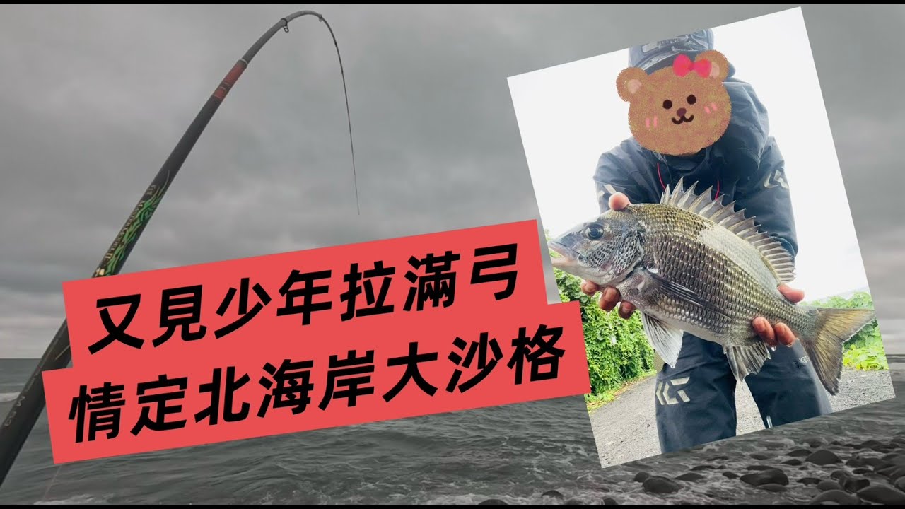 [磯釣]釣點分享之遇見北海岸大沙格 #磯釣#gamakatsu #shimano #釣魚#北海岸
