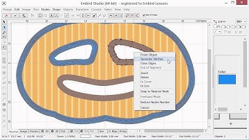 Machine Embroidery Digitizing - How to make Applique with Embird Studio