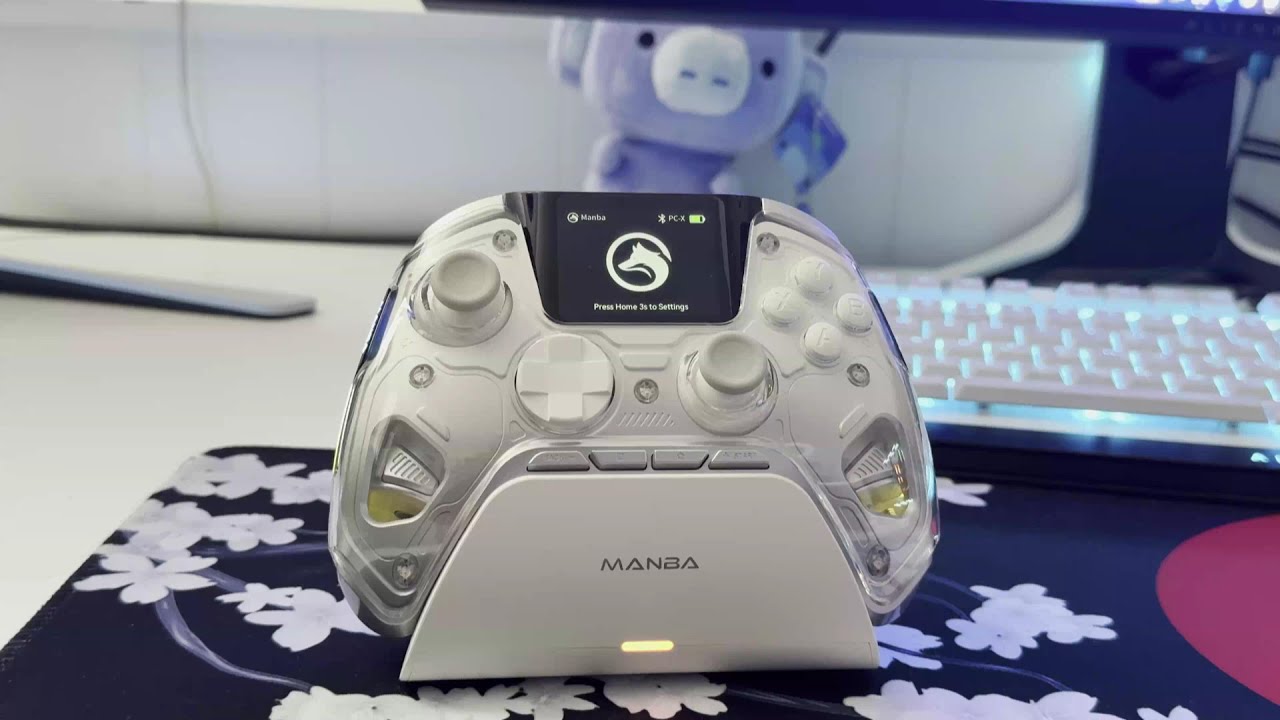 Manba One Review : A Gaming Controller with a Screen!! Switch / PC