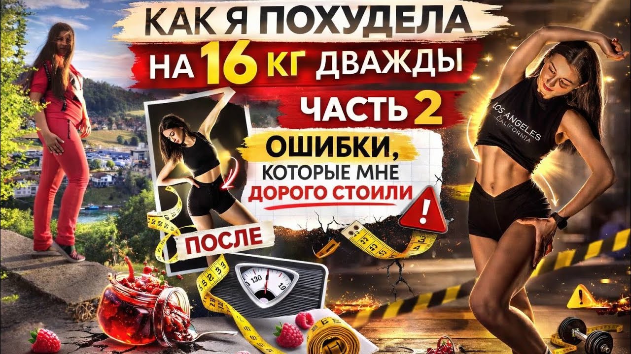 Похудела на 16 кг дважды. Как я обрела и поборола РПП. Секреты похудения.