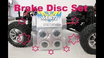 Project MST CFX -- Alu Wheel hub 6mm Brake Disc Kit