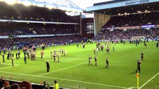 10/11/12 Armed Forces At Ibrox | Half Time | Rangers v Peterhead HD