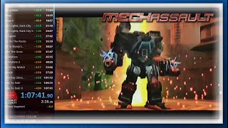 MechAssault Any% Green | Speedrun | 1:07:41 (Pr WR)