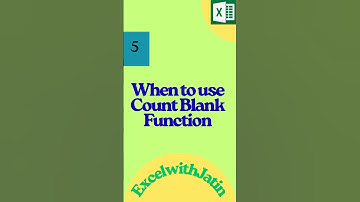 “Do you still count empty cells manually? 😱Use COUNTBLANK and let Excel do the job in seconds.
