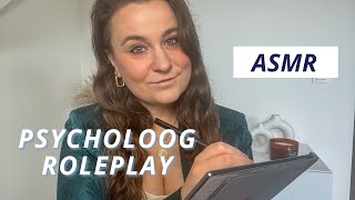 ASMR Psycholoog Roleplay | Jouw eerste therapiesessie (Dutch/Nederlands/Vlaams)