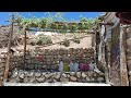 How they build shelters for water bottles in the heart of the mountains: a harsh nomadic life
