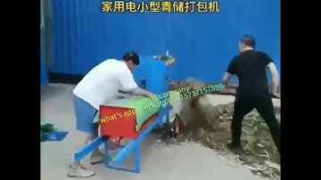 Hay and straw baler machine wheat straw baler