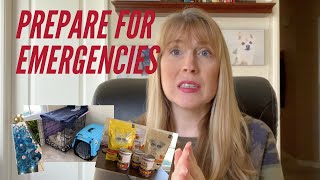 PREPARING for EMERGENCIES with PETS | Evacuation | Quarantine | Prepare for your dogs and cats