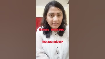 E-mail writing. Difference between To, CC and BCC