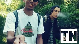 Smoking a Blunt in The Woods