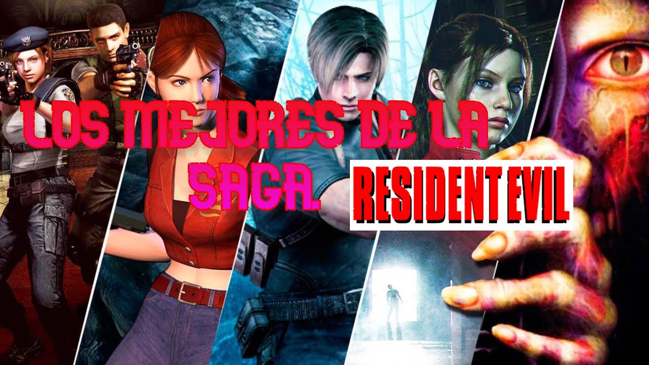 TOP OCHO DE LOS MEJORES JUEGOS DE RESIDENT EVIL DE LA HISTORIA. - YouTube