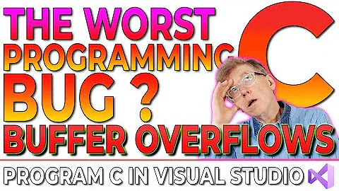 Buffer Overflows –The Worst C Programming Bug? (Program C In Visual Studio Course)