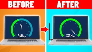 how to get faster wifi on your slow computer with this usb adaptor!