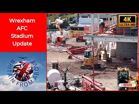 Wrexham AFC | GROUND WORK CONTINUES | Kop Stand Construction Update Latest @WxmAFCofficial #fyp 