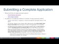 Tips for Making Sure Your Application is Reviewed