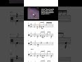 Tame Impala - New Person, Same Old Mistakes Drum Score #drumnotation #drumscore #tameimpala