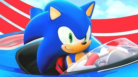 Sonic & All Stars Racing Transformed - Sonic Racing Funny for Kids HD - Part 4