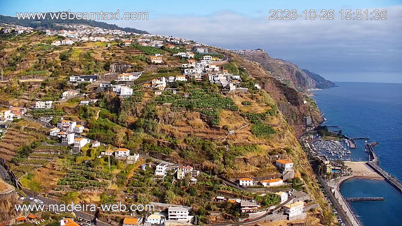 Calheta Beach & Marina Live – Madeira — Calheta, Madeira live camera thumbnail
