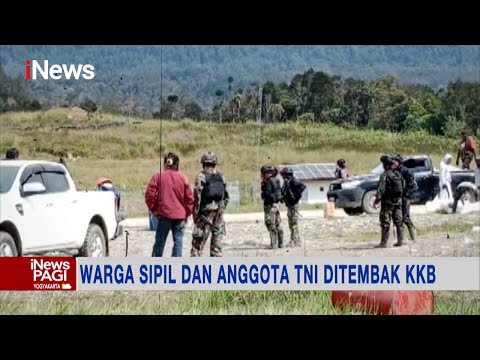 KKB Tembak Warga Sipil dan Anggota TNI di Kabupaten Puncak, Papua #iNewsPagi 21/02