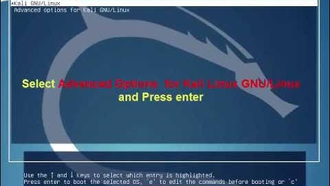 Reset root password Kali Linux.