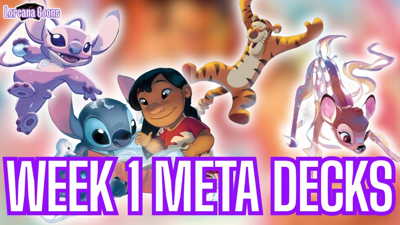 Новый анализ меты с новыми колодами! - Мета-обзор понедельника / Лоркана от Disney