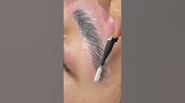 Eyebrow lamination #brows #eyebrows #browlamination