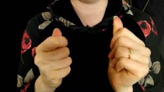 ASMR {BRUSHING & PLUCKING for RELAXATION} - Hand Movements - Whispers
