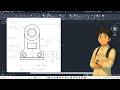 Draw Complex Brackets in AutoCAD! ⚙️ | Key &amp; Mounting Bracket Bangla