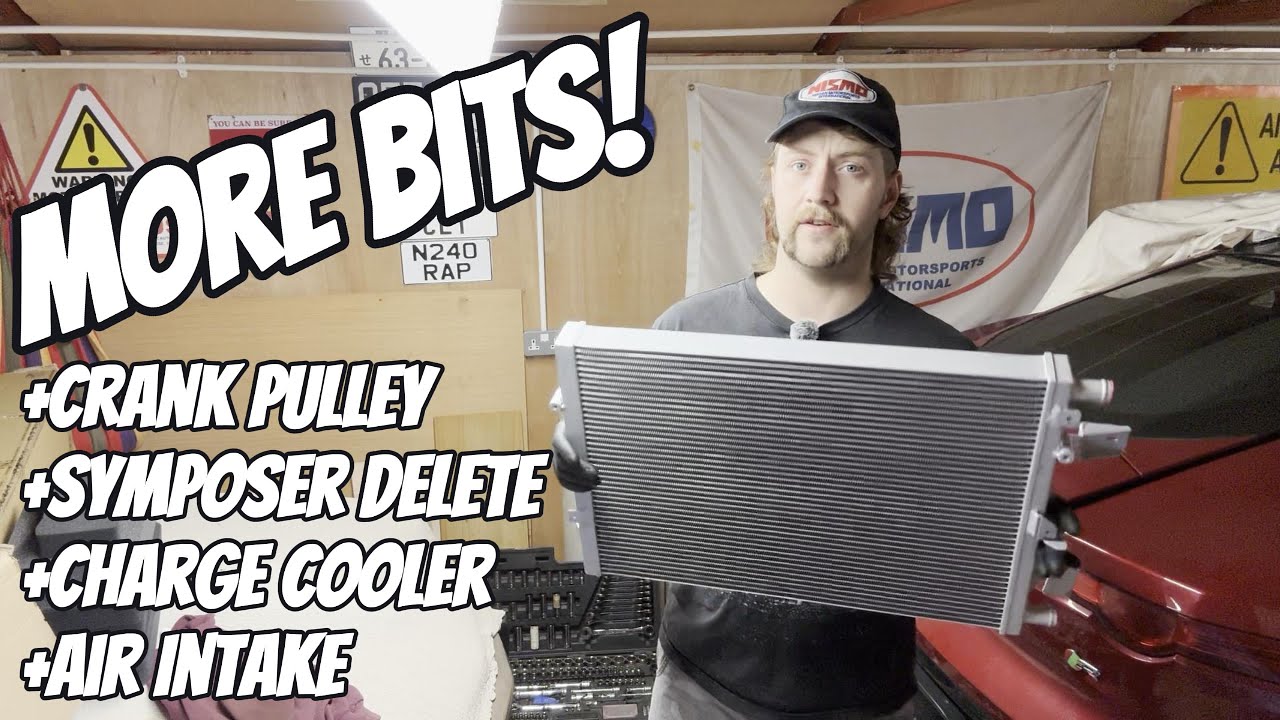 How To: Fit a Symposer Delete, Crank Pulley, Charge Cooler & Air Intake Jag F-Type  Guzzoline Garage