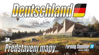 🥨 Deutschland! - Představení parádní německé mapy od @edomodding - Farming Simulator 22 (4K)