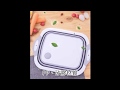 EZlife 多功能折疊收納瀝水砧板 product youtube thumbnail