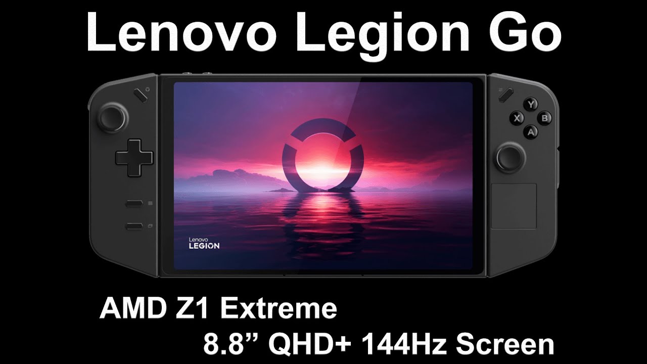 Lenovo Legion Go 8.8 144Hz Handheld Touch Gaming PC AMD Z1