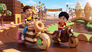 Shiva Lost the Race  | Rudra Won on Donut Bike  | Chocolate World Story screenshot 5