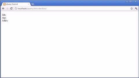 jQuery Tutorial - 147 - Sortable