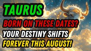 TAURUS BORN ON THESE DATES AUGUST WILL CHANGE YOUR LIFE FOREVER GET READY
