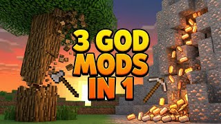 Minecraft PE Trinity Miner Addon (1.21+) - Vein Miner + Tree Capitator + Auto Smelt! screenshot 5