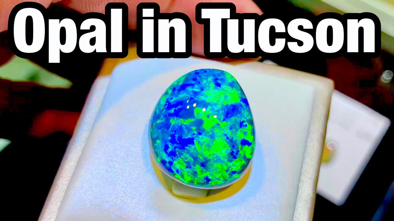 Opals in Tucson - Milo's Opals, Sweet Opal, Desert Jewells w/ Elizabeth Lloyd