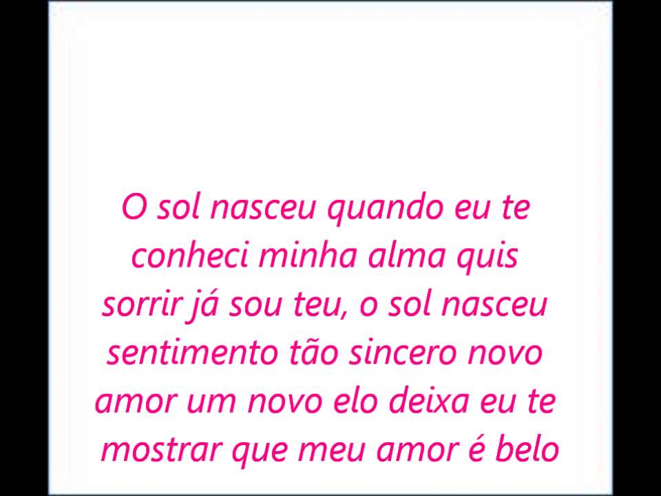 Nunca Depois Que Eu Te Amei Te Juro Nunca Letra