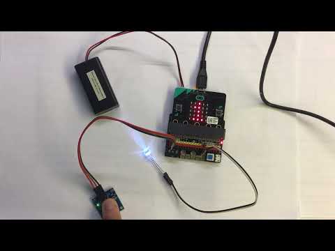 F2 micro:bit project Sample: Touch Sensor and LED
