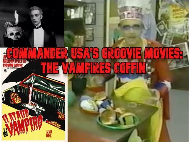 COMMANDER USA... THE VAMPIRES COFFIN