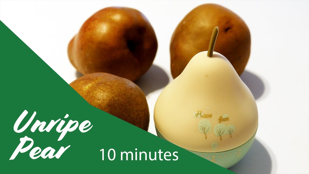 Unripe Pear YouTube