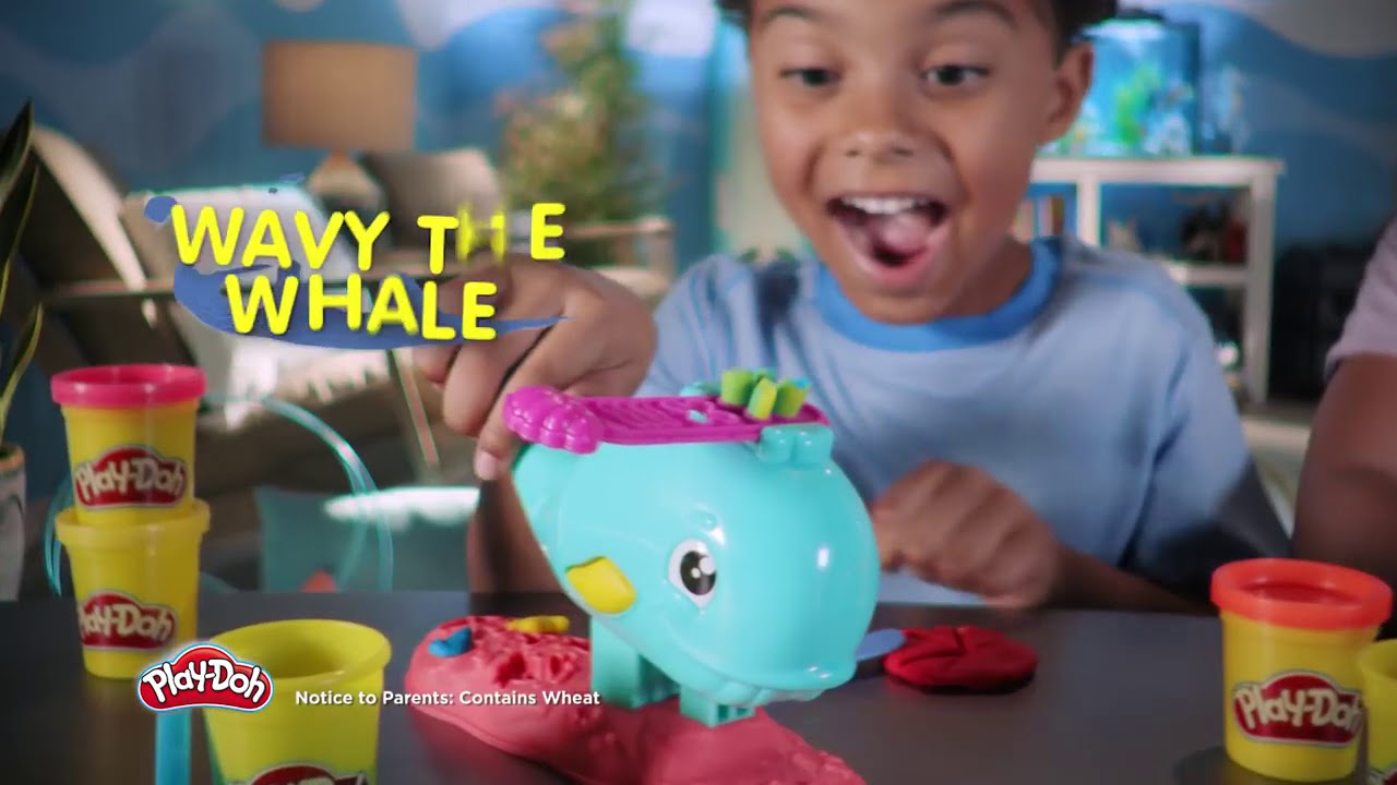 play doh whale