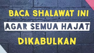Shalawat Munjiyat 1 Jam Lebih Agar Semua Hajat Dikabulkan  Ustadz Yusuf Mansur