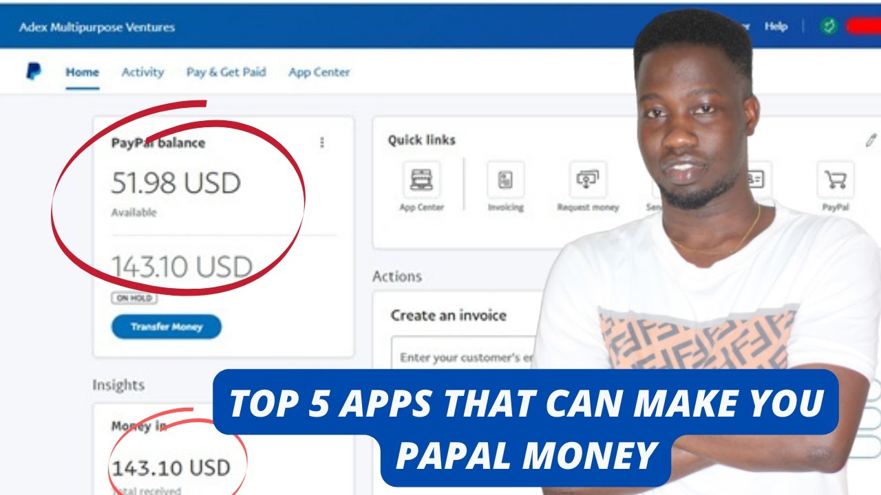 Top 5 Apps to Make Money Online Withdrawal Using PayPal (in 2022)
