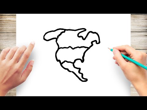 How to Draw North America